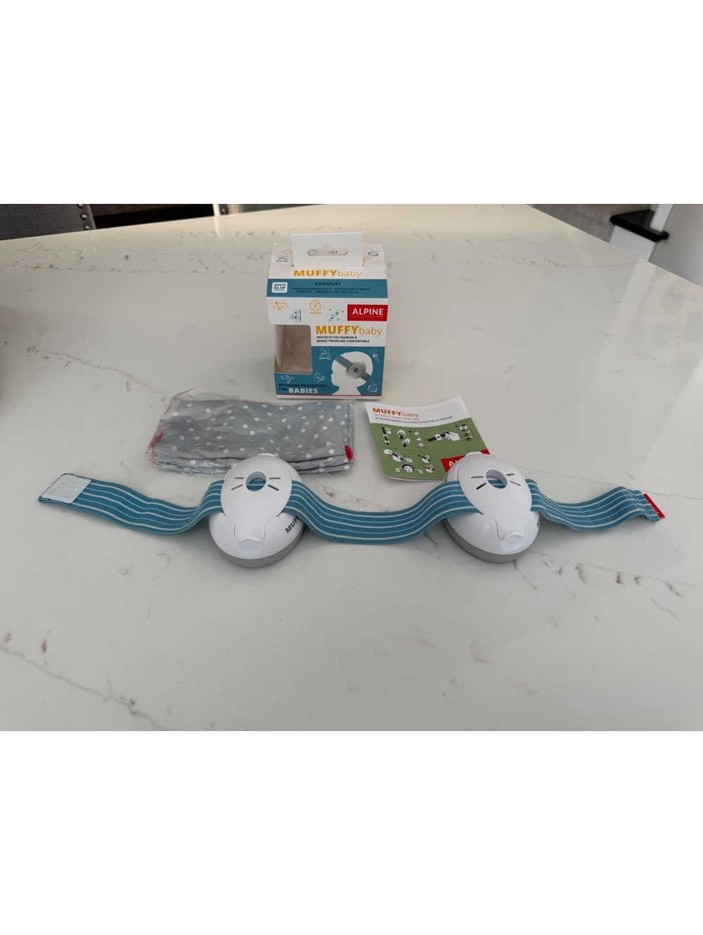 Alpine Muffy Baby Ear Protection Headphones for Babies with Adjustable Headband,